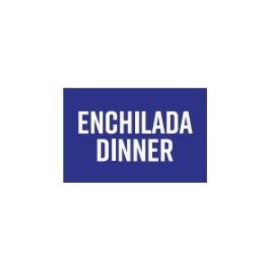 Enchilada Dinner Take Out Sticker - 200ea.