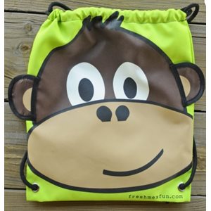 JC Monkey Cinch Bag